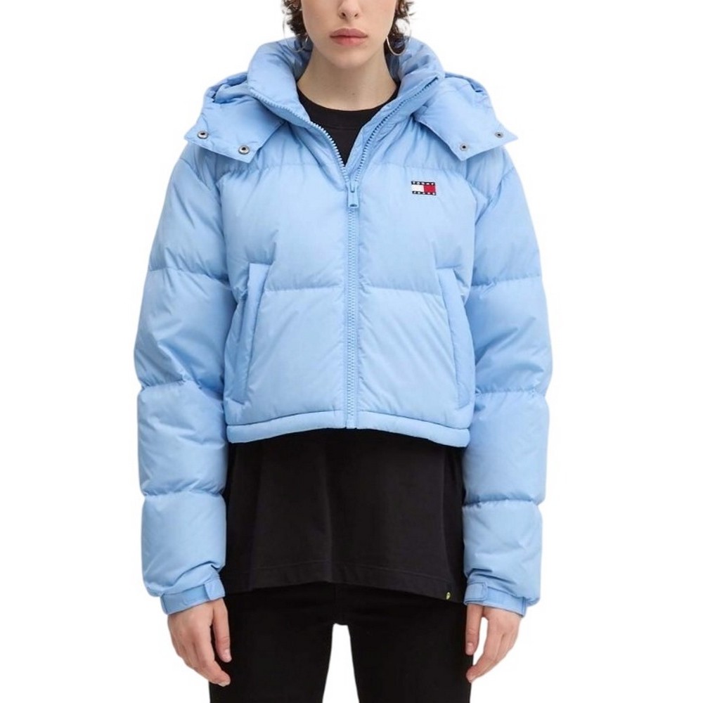 TOMMY JEANS CRP ALASKA PUFFER ΜΠΟΥΦΑΝ ΓΥΝΑΙΚΕΙΟ CIEL