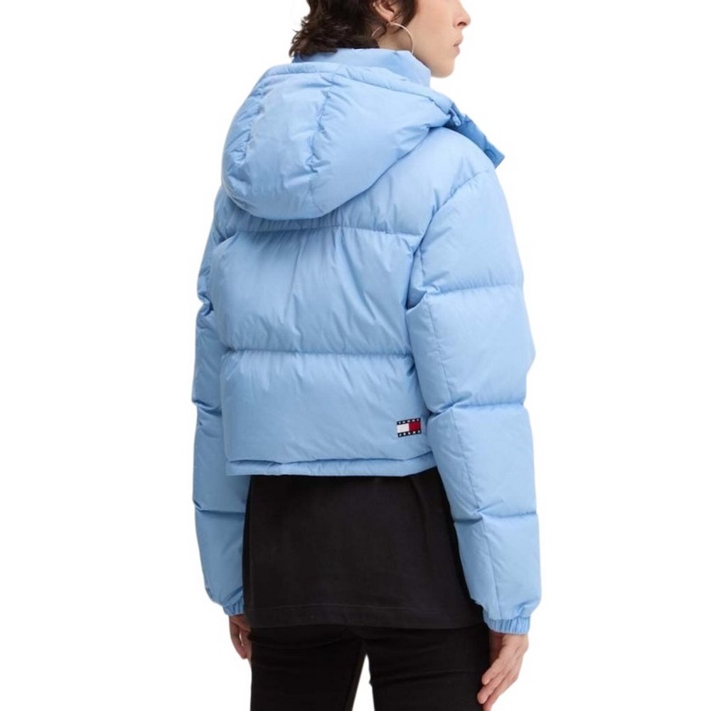 TOMMY JEANS CRP ALASKA PUFFER ΜΠΟΥΦΑΝ ΓΥΝΑΙΚΕΙΟ CIEL