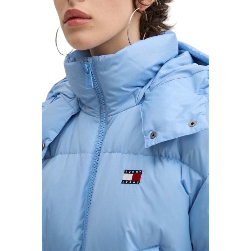 TOMMY JEANS CRP ALASKA PUFFER ΜΠΟΥΦΑΝ ΓΥΝΑΙΚΕΙΟ CIEL