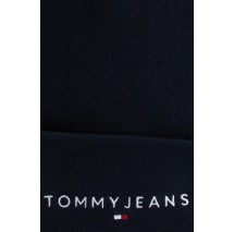 TOMMY JEANS LINEAR LOGO BEANIE ΣΚΟΥΦΟΣ ΑΝΔΡΙΚΟΣ BLACK