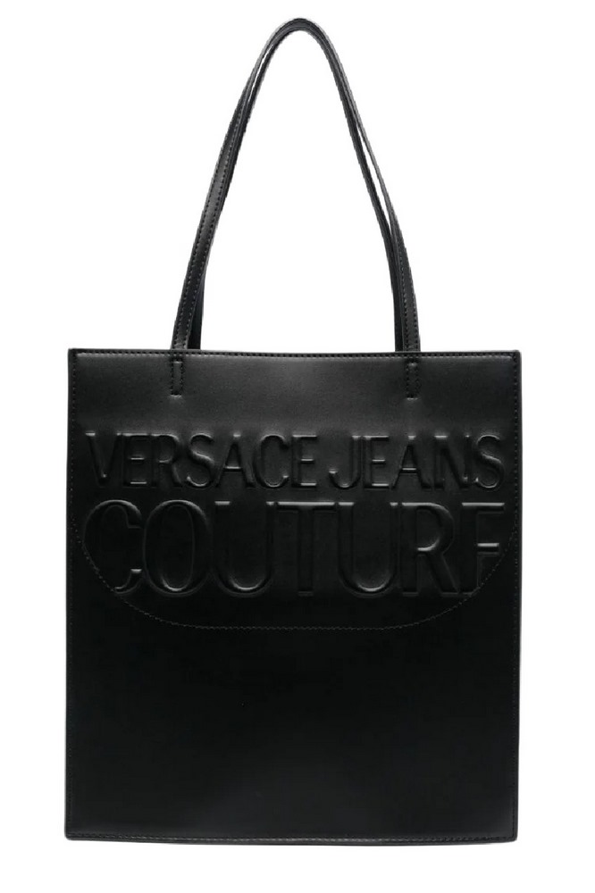 VERSACE JEANS COUTURE RANGE N - INSTITUTIONAL LOGO, SKETCH 05 ΤΣΑΝΤΑ ΓΥΝΑΙΚΕΙΑ BLACK