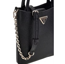 GUESS ECO GLORIANA CHIT CH ΤΣΑΝΤΑ ΓΥΝΑΙΚΕΙΑ BLACK