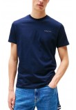 TOMMY JEANS SLIM LINEAR CHEST SS TEE EXT T-SHIRT ΜΠΛΟΥΖΑ ΑΝΔΡΙΚΗ NAVY