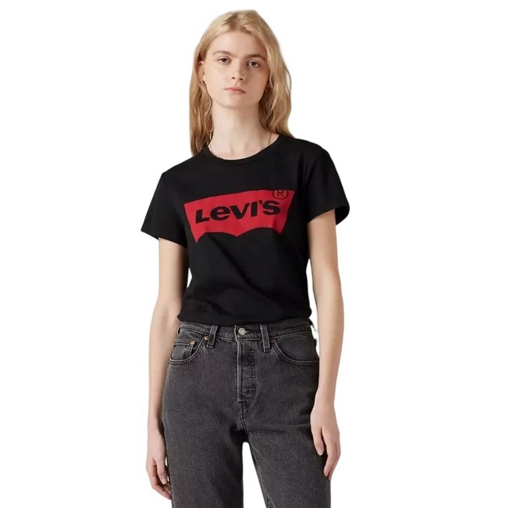 LEVIS THE PERFECT TEE 173690201 T-SHIRT ΜΠΛΟΥΖΑ ΓΥΝΑΙΚΕΙΑ BLACK