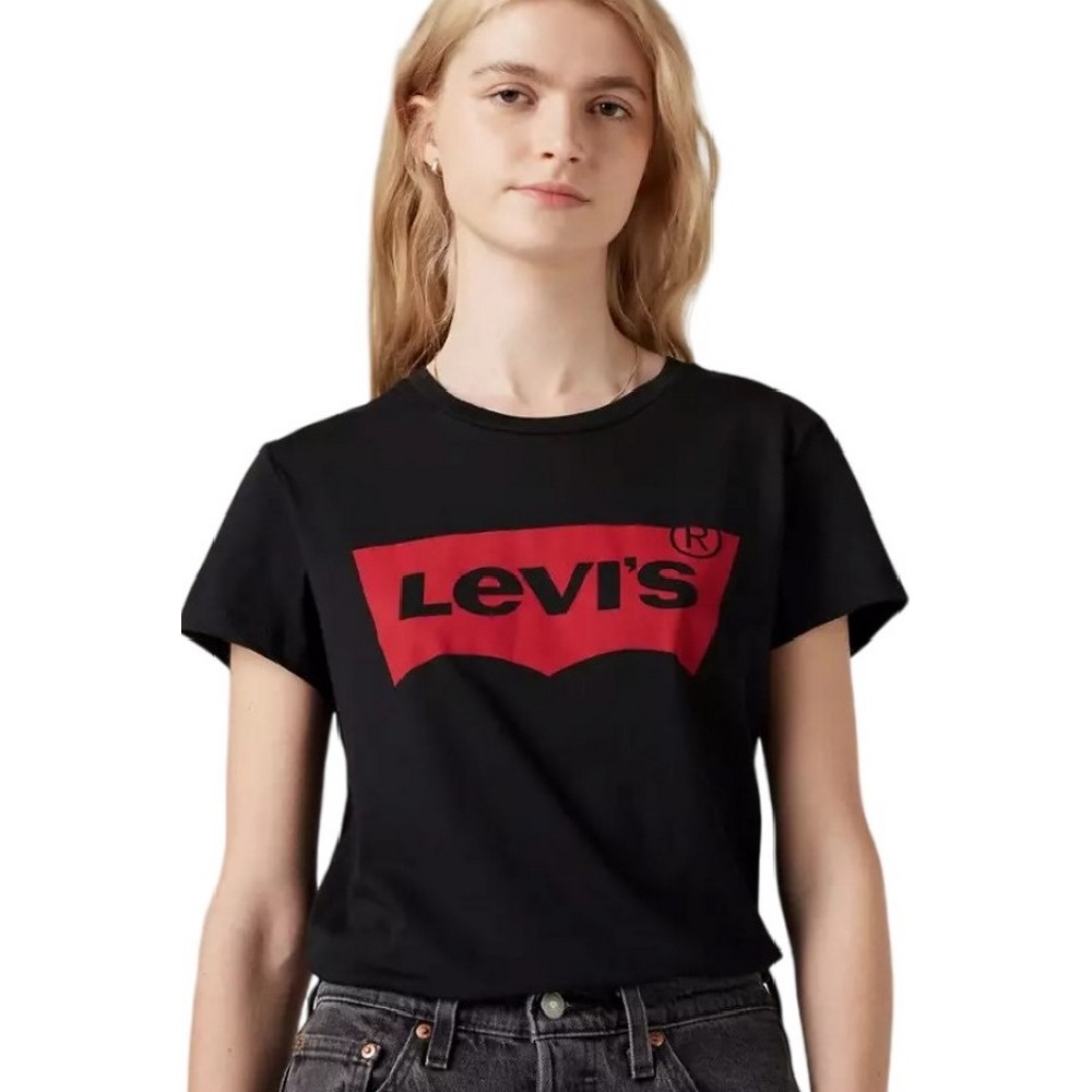 LEVIS THE PERFECT TEE 173690201 T-SHIRT ΜΠΛΟΥΖΑ ΓΥΝΑΙΚΕΙΑ BLACK