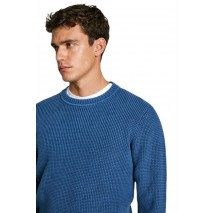 PEPE JEANS LONDON DROP 2 MADDOX ΜΠΛΟΥΖΑ ΠΛΕΚΤΗ ΑΝΔΡΙΚΗ BLUE