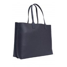 TOMMY HILFIGER ICONIC TOMMY TOTE PUFFY ΤΣΑΝΤΑ ΓΥΝΑΙΚΕΙΑ NAVY