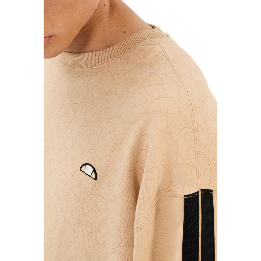 ELLESSE SARTORIA ALMORA SWEATSHIRT ΜΠΛΟΥΖΑ ΦΟΥΤΕΡ ΑΝΔΡΙΚΗ BEIGE