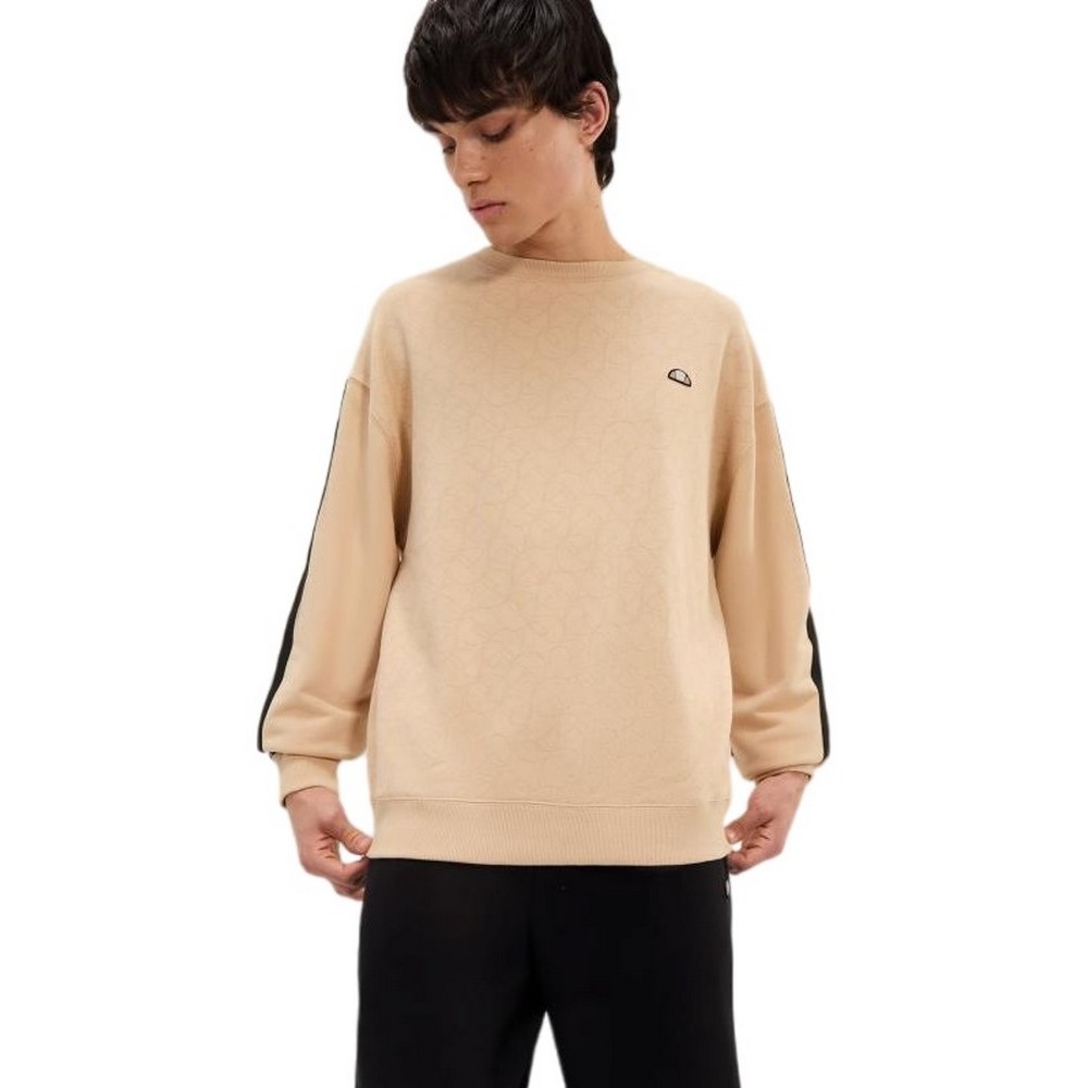 ELLESSE SARTORIA ALMORA SWEATSHIRT ΜΠΛΟΥΖΑ ΦΟΥΤΕΡ ΑΝΔΡΙΚΗ BEIGE