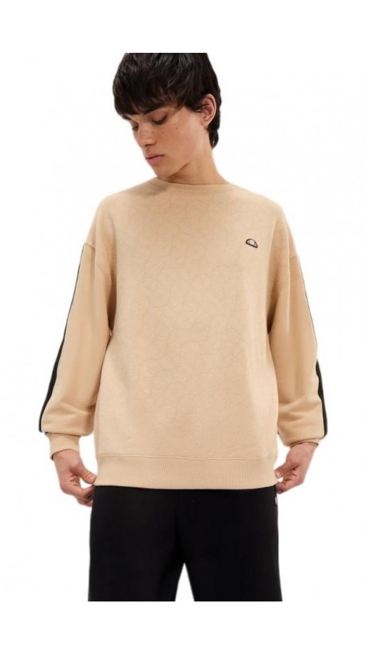 ELLESSE SARTORIA ALMORA SWEATSHIRT ΜΠΛΟΥΖΑ ΦΟΥΤΕΡ ΑΝΔΡΙΚΗ BEIGE