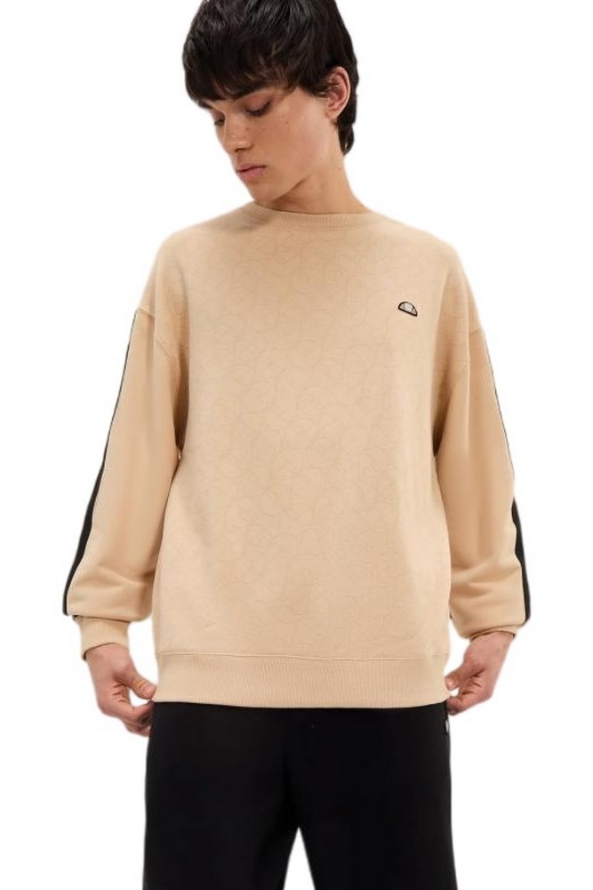 ELLESSE SARTORIA ALMORA SWEATSHIRT ΜΠΛΟΥΖΑ ΦΟΥΤΕΡ ΑΝΔΡΙΚΗ BEIGE