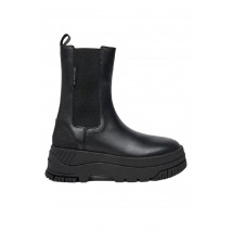 TOMMY JEANS CHELSEA FLATFORM BOOT ΜΠΟΤΑ ΓΥΝΑΙΚΕΙΑ BLACK