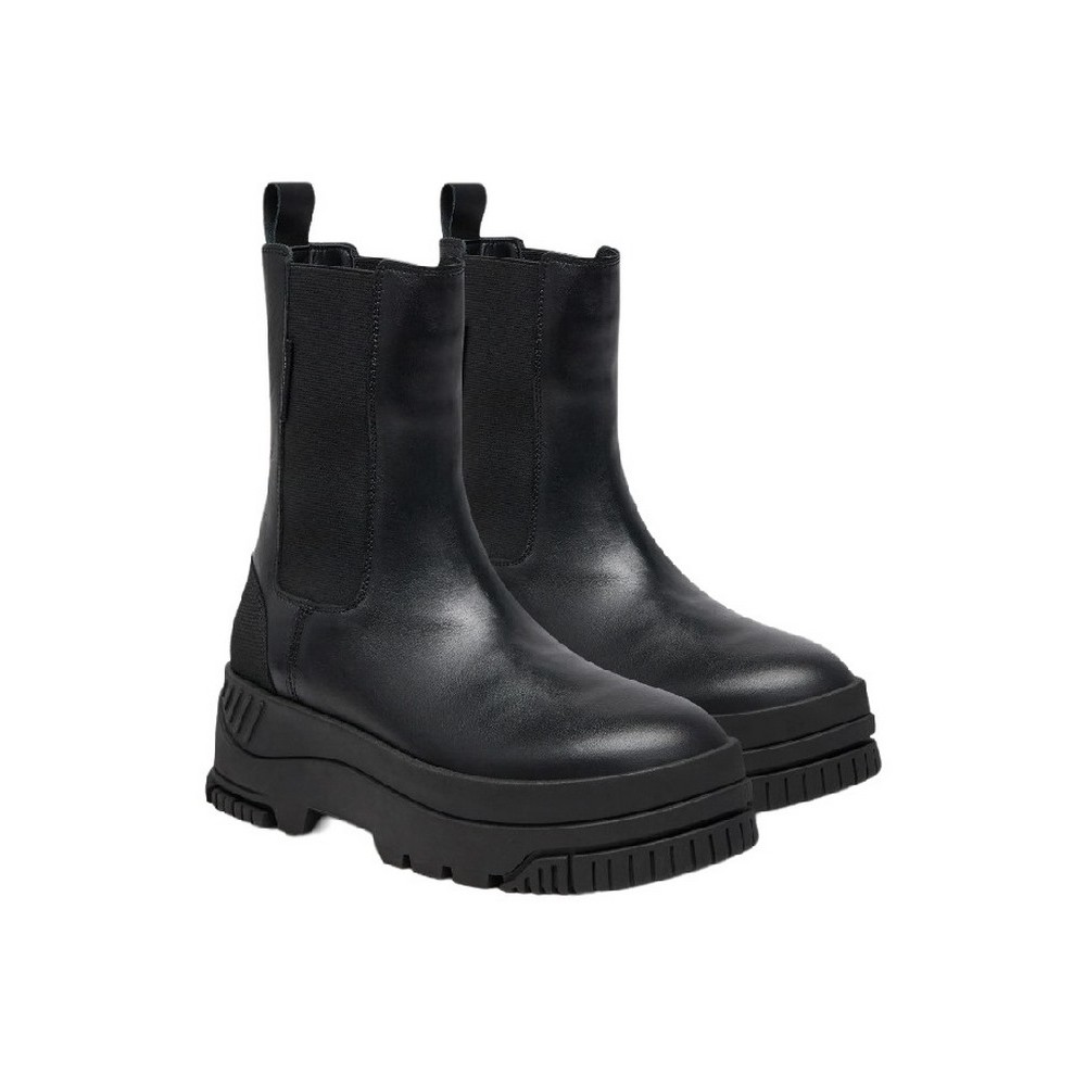 TOMMY JEANS CHELSEA FLATFORM BOOT ΜΠΟΤΑ ΓΥΝΑΙΚΕΙΑ BLACK