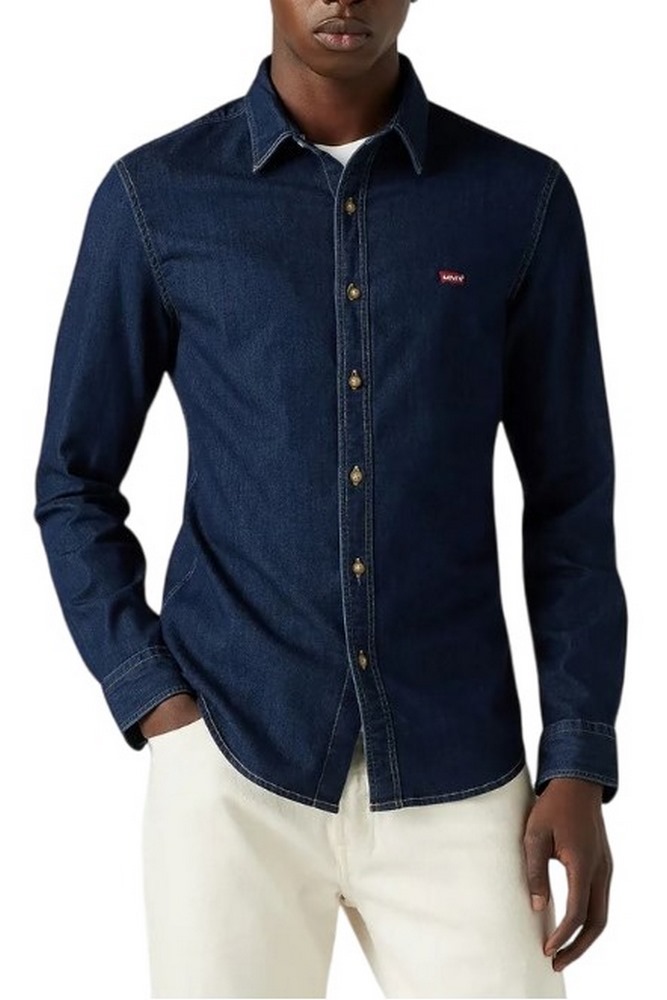 LEVIS BATTERY HM SHIRT SLIM 866250051 ΠΟΥΚΑΜΙΣΟ ΑΝΔΡΙΚΟ DARK INDIGO