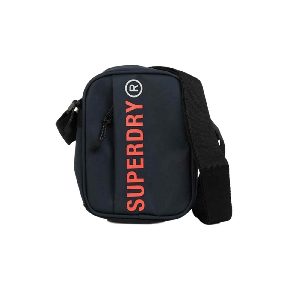 SUPERDRY D1 SDNA TARP CROSS BODY BAG ΤΣΑΝΤΑ ΑΝΔΡΙΚΗ NAVY