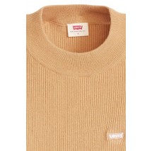 LEVIS RIB CREW SWEATER A07190022 ΜΠΛΟΥΖΑ ΓΥΝΑΙΚΕΙΑ TAN