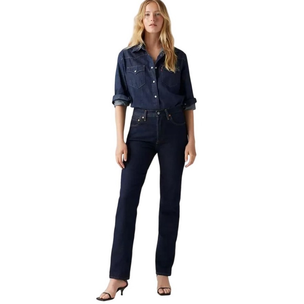 LEVI'S 501® JEANS FOR WOMEN 125010384ΠΑΝΤΕΛΟΝΙ ΓΥΝΑΙΚΕΙΟ DARK INDIGO