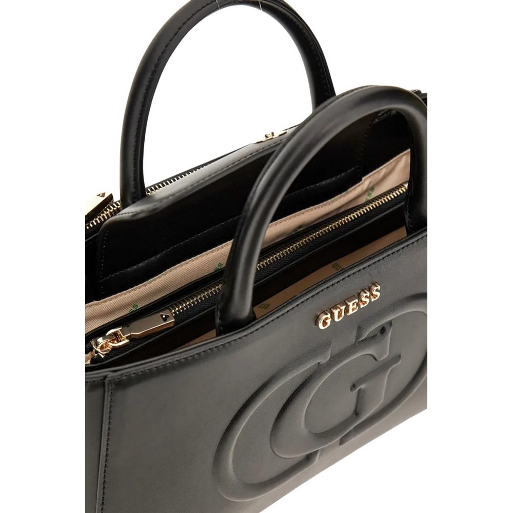 GUESS ECO MIETTA SML SOCIE ΤΣΑΝΤΑ ΓΥΝΑΙΚΕΙΑ BLACK