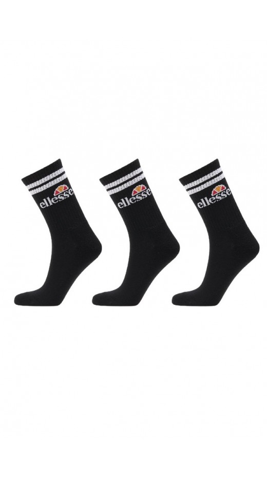 HERITAGE CORE PULLO 3PK SOCKS ΚΑΛΤΣΕΣ UNISEX BLACK