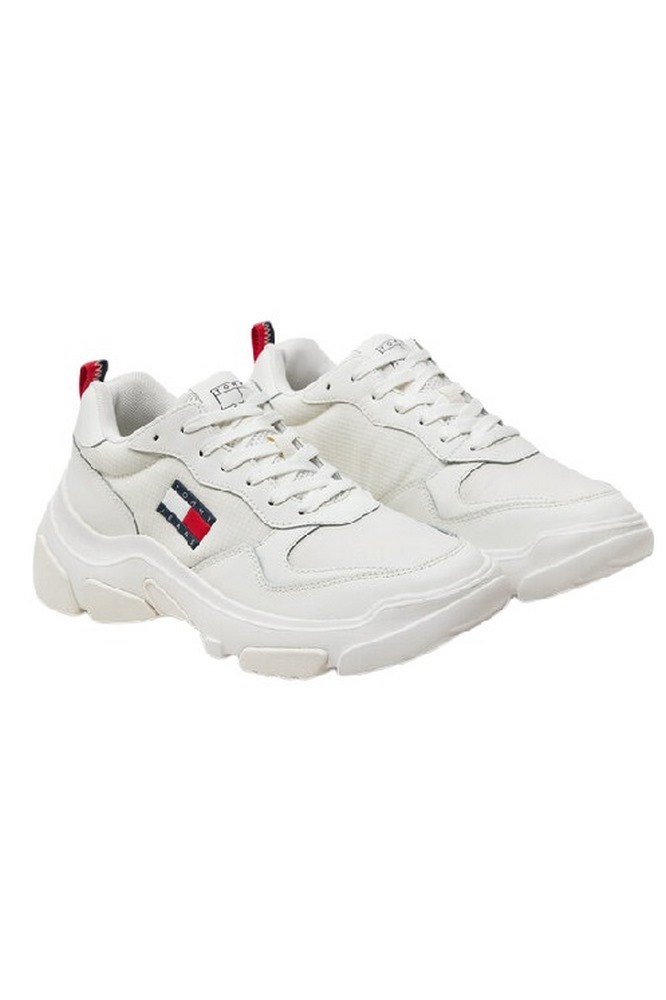 TOMMY JEANS LIGHTWEIGHT HYBRID RUNNER ΠΑΠΟΥΤΣΙ ΓΥΝΑΙΚΕΟ ECRU