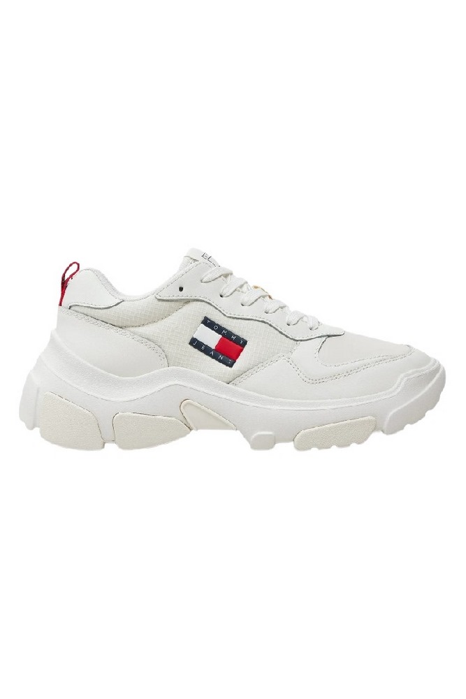 TOMMY JEANS LIGHTWEIGHT HYBRID RUNNER ΠΑΠΟΥΤΣΙ ΓΥΝΑΙΚΕΟ ECRU