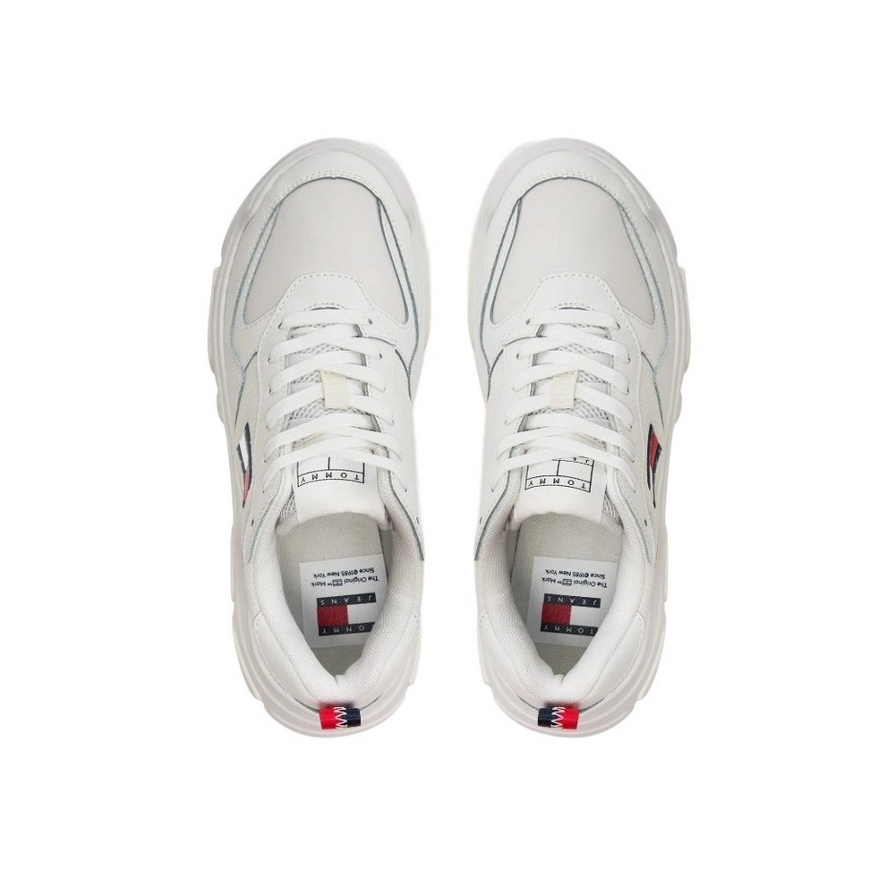 TOMMY HILFIGER TJW LIGHTWEIGHT HYBRID RUNNER ΠΑΠΟΥΤΣΙ ΓΥΝΑΙΚΕΟ ECRU