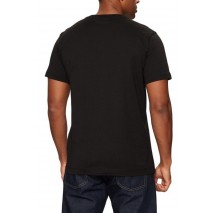 CALVIN KLEIN JEANS WOVEN LABEL REGULAR TEE T-SHIRT ΜΠΛΟΥΖΑ ΑΝΔΡΙΚΗ BLACK