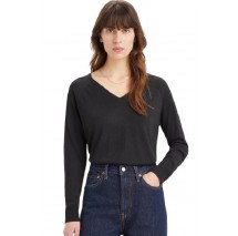 LEVIS PETAL VNECK SWEATER A85020001 ΜΠΛΟΥΖΑ ΓΥΝΑΙΚΕΙΑ BLACK