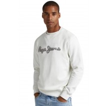 PEPE JEANS E2 DROP 2B RYAN CREW ΦΟΥΤΕΡ ΑΝΔΡΙΚΟ WHITE