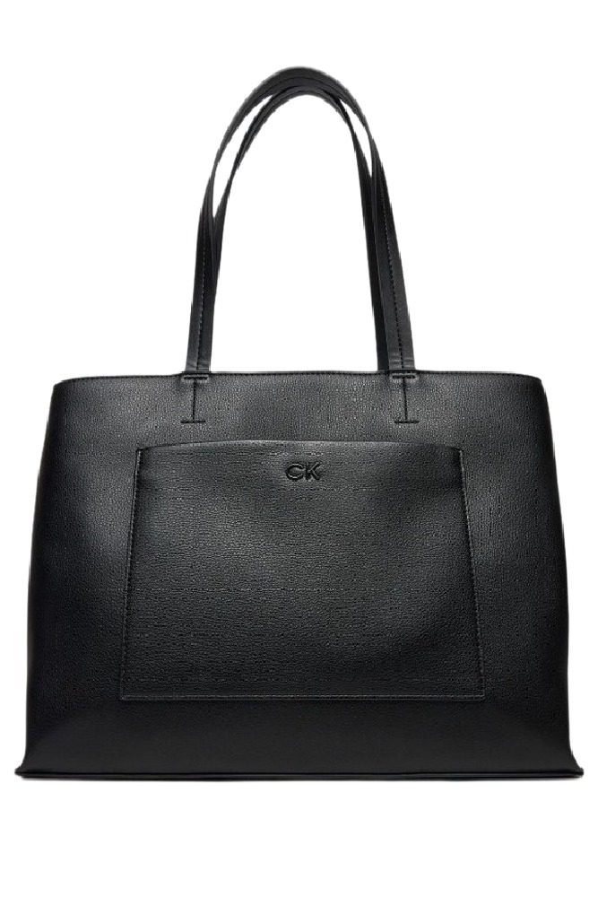 CALVIN KLEIN  DAILY MEDIUM TOTE PEBBLE ΤΣΑΝΤΑ ΓΥΝΑΙΚΕΙΑ BLACK