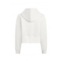 CALVIN KLEIN JEANS SCUBA PREMIUM MONOLOGO HOODIE ΦΟΥΤΕΡ ΓΥΝΑΙΚΕΙΟ IVORY