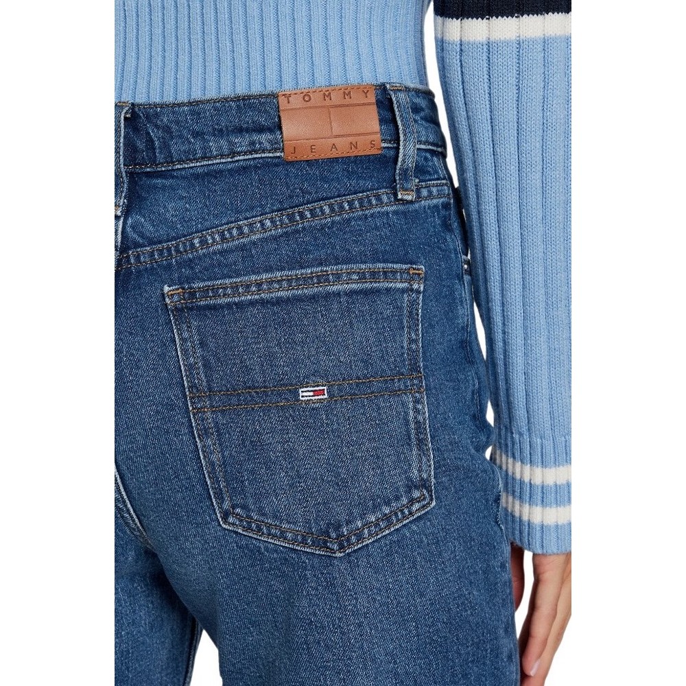 TOMMY JEANS IZZIE HGH SLM STR CH0152 ΠΑΝΤΕΛΟΝΙ ΓΥΝΑΙΚΕΙΟ BLUΕ DENIM