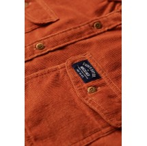 D2 OVIN CORDUROY WORKWEAR SHIRT ΠΟΥΚΑΜΙΣΟ ΑΝΔΡΙΚΟ ORANGE