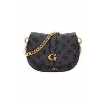 GUESS KUBA MINI CROSSBODY FLAP ΤΣΑΝΤΑ ΓΥΝΑΙΚΕΙΑ GREY