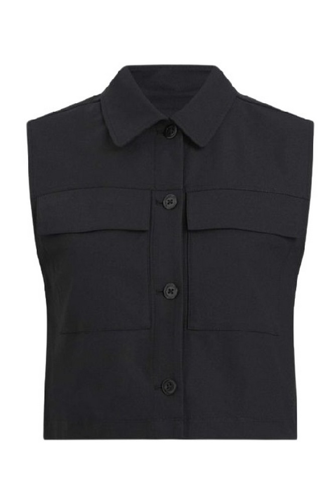 CALVIN KLEIN JEANS KNIT VEST ΓΙΛΕΚΟ ΓΥΝΑΙΚΕΙΟ BLACK