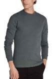 CALVIN KLEIN JEANS WAFFLE LS TEE ΜΠΛΟΥΖΑ ΑΝΔΡΙΚΗ ENDLESS GREY