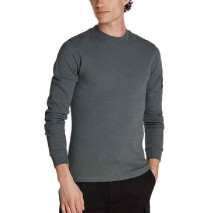 CALVIN KLEIN JEANS WAFFLE LS TEE ΜΠΛΟΥΖΑ ΑΝΔΡΙΚΗ ENDLESS GREY