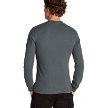 CALVIN KLEIN JEANS WAFFLE LS TEE ΜΠΛΟΥΖΑ ΑΝΔΡΙΚΗ ENDLESS GREY