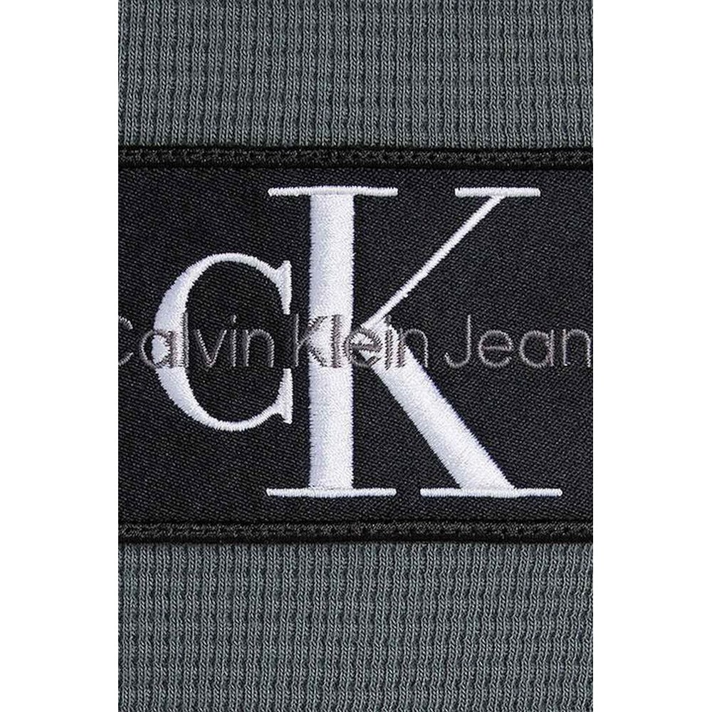 CALVIN KLEIN JEANS WAFFLE LS TEE ΜΠΛΟΥΖΑ ΑΝΔΡΙΚΗ ENDLESS GREY