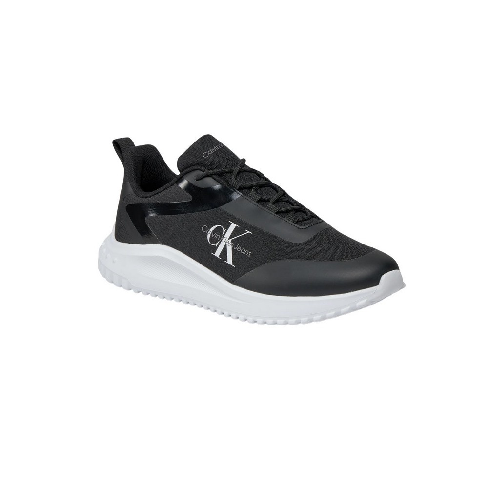 CALVIN KLEIN JEANS EVA RUNNER LOW LACE ML MIX ΠΑΠΟΥΤΣΙ ΑΝΔΡΙΚΟ BLACK/WHITE