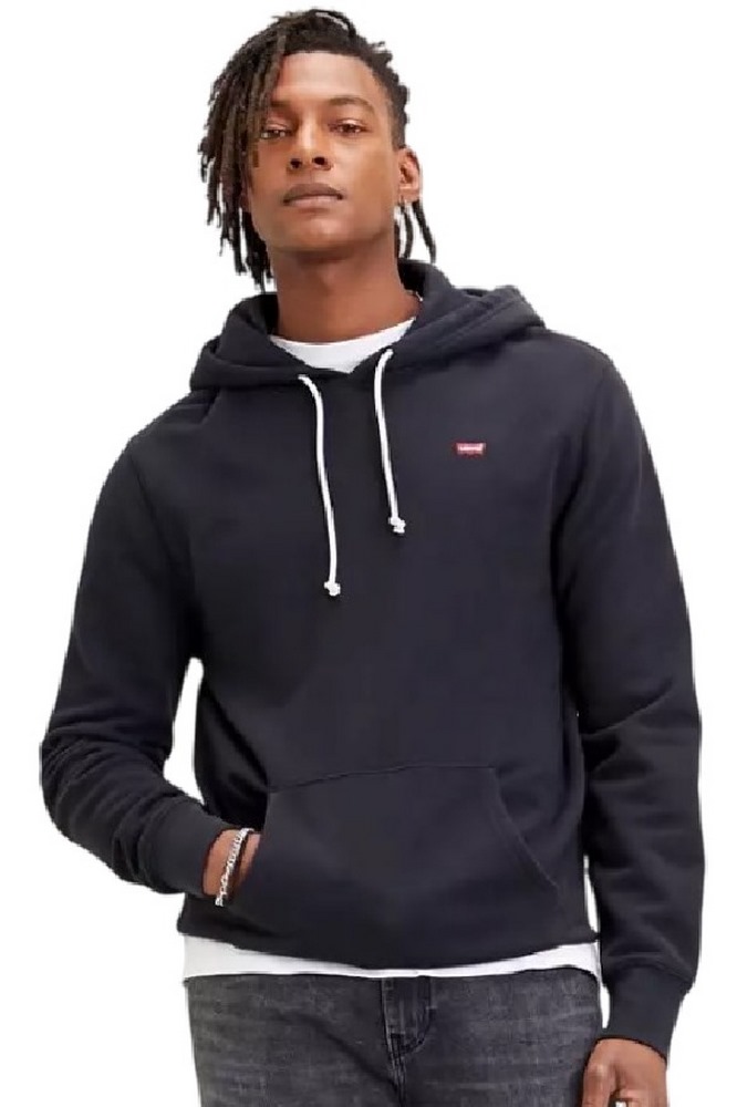 LEVIS THE ORIGINAL HM HOODIE 345810001 ΜΠΛΟΥΖΑ ΦΟΥΤΕΡ ΑΝΔΡΙΚΗ BLACK