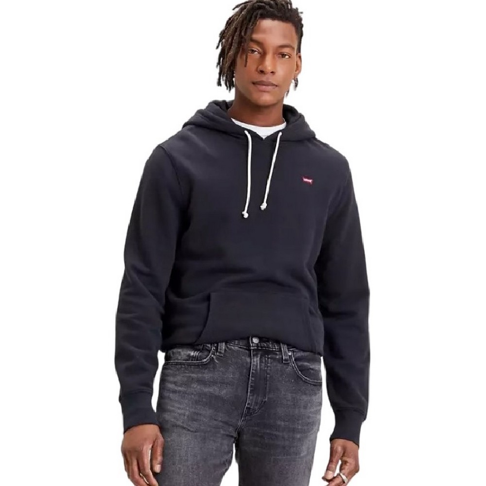 LEVIS THE ORIGINAL HM HOODIE 345810001 ΜΠΛΟΥΖΑ ΦΟΥΤΕΡ ΑΝΔΡΙΚΗ BLACK