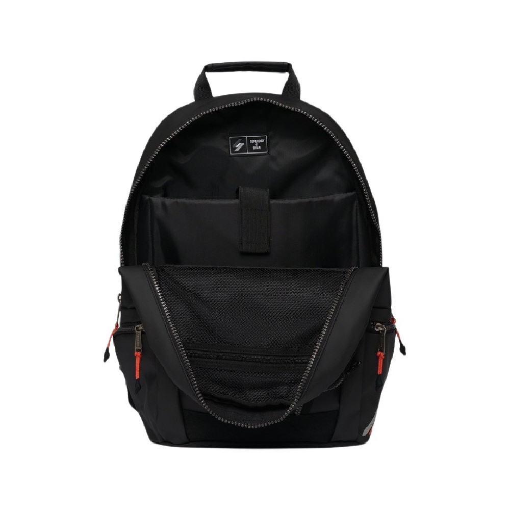 SUPERDRY D1 SDNA TARP EMB RUCKSACK ΤΣΑΝΤΑ UNISEX BLACK