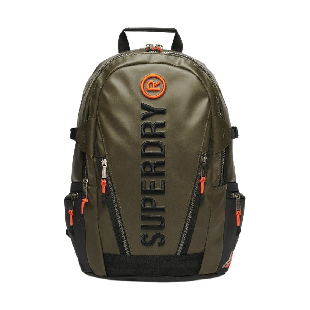 SUPERDRY D1 SDNA TARP EMB RUCKSACK ΤΣΑΝΤΑ UNISEX OLIVE