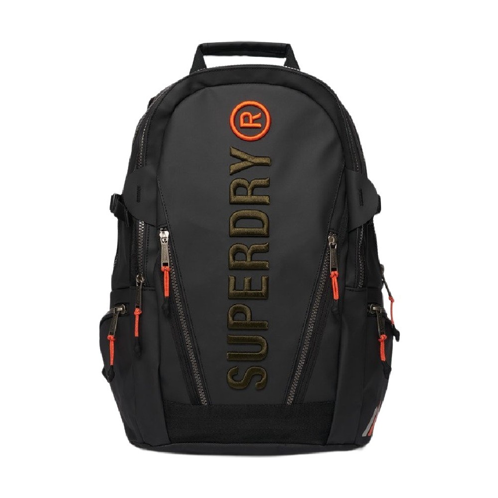 SUPERDRY D1 SDNA TARP EMB RUCKSACK ΤΣΑΝΤΑ UNISEX BLACK