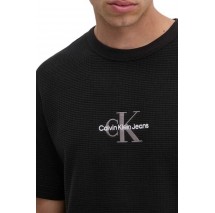 CALVIN KLEIN JEANS CITY GRID SS TEE T-SHIRT ΜΠΛΟΥΖΑ ΑΝΔΡΙΚΗ BLACK