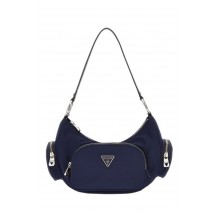 GUESS ECO GEMMA SHOULDER BAG ΤΣΑΝΤΑ ΓΥΝΑΙΚΕΙΑ NAVY