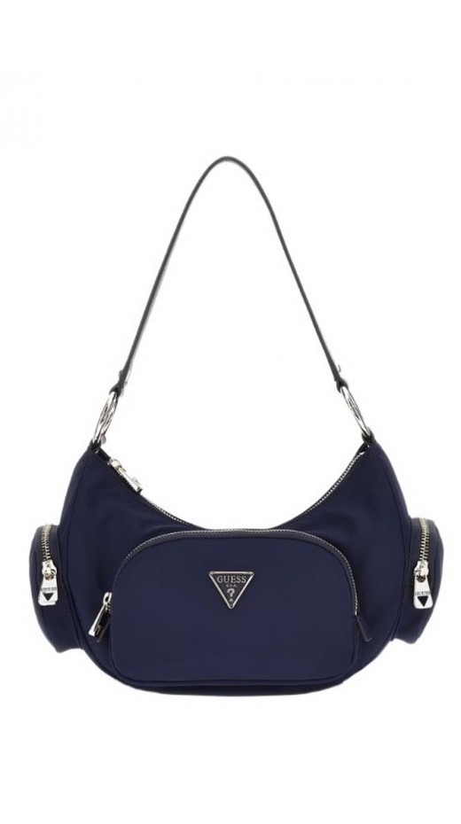 GUESS ECO GEMMA SHOULDER BAG ΤΣΑΝΤΑ ΓΥΝΑΙΚΕΙΑ NAVY