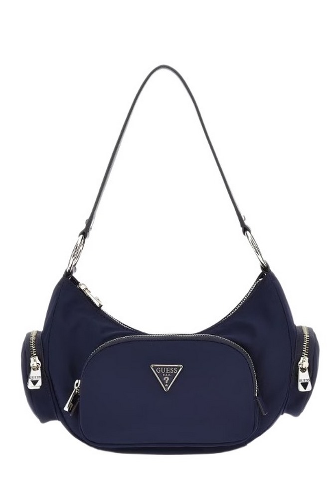 GUESS ECO GEMMA SHOULDER BAG ΤΣΑΝΤΑ ΓΥΝΑΙΚΕΙΑ NAVY