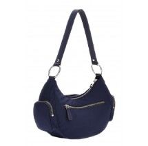 GUESS ECO GEMMA SHOULDER BAG ΤΣΑΝΤΑ ΓΥΝΑΙΚΕΙΑ NAVY